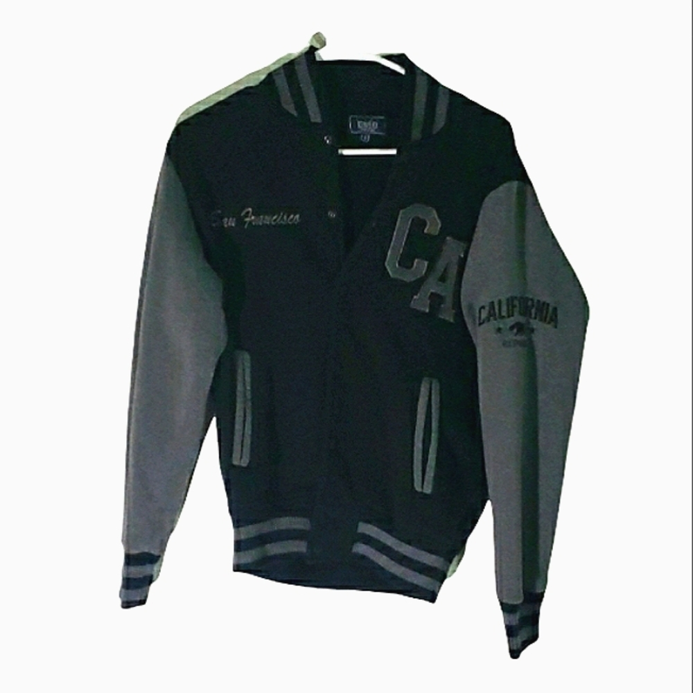 Ocean Beach Sportswear Letterman Jacket
